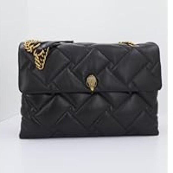 #131 - Kurt Geiger London Kensington Soft - XXL Black, NWT - Picture 13 of 17